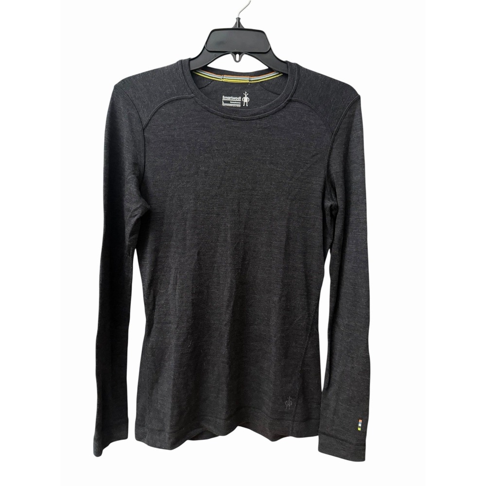 SMARTWOOL Shirt Women's Large Classic Thermal Merino Base Layer Crew JJJ16-5